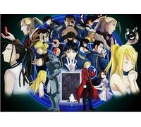 Puzzle 1000 Pcs - Japanese Animes Fullmetal Alchemist - Colourful Art Jigsaw - Adulte Famille Fun Jouets Posters FX137PV