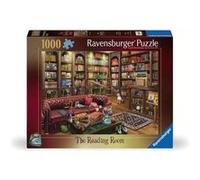 Ravensburger - Puzzle 1000 pièces - La Salle de Lecture - Adultes et Enfants dès 14 Ans - Puzzle de qualité supérieure - Livres - 12000329