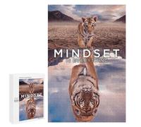 Puzzle 1000 PCS Mindset is Everything Puzzles pour Adolescents Course De Vitesse Manuelle Activités Amusantes À La Maison Jeu Stimulant Et Jeu en Famille 1000 PCS