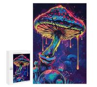 Puzzle 1000 PCS Mushroom Puzzles pour Adultes, Jouet, Décoration Murale, Cadeau d'anniversaire, Idéal pour Toute La Famille 1000 PCS