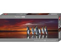 Puzzle 1000 Pcs Panorama Heye King Penguins