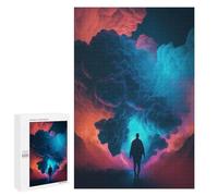 Puzzle 1000 PCS pour Adolescentes Clouds of Color A Digital Artwork Puzzle pour Adultes, Jouet, Décoration Murale, Cadeaux pour Femmes, Cadeaux Uniques pour Anniversaire Et Noël 1000 PCS