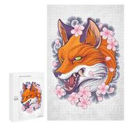 Puzzle 1000 PCS pour Adolescentes Fox Japan Puzzle pour Adultes, Jouet, Décoration Murale, Cadeaux pour Femmes, Cadeaux Uniques pour Anniversaire Et Noël 1000 PCS