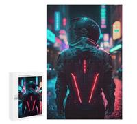 Puzzle 1000 PCS pour Adolescentes Neon Street-6 Puzzle pour Adultes, Jouet, Décoration Murale, Cadeaux pour Femmes, Cadeaux Uniques pour Anniversaire Et Noël 1000 PCS