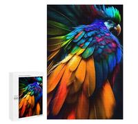 Puzzle 1000 PCS pour Adolescentes Rainbow Macaw Portrait Puzzle pour Adultes, Jouet, Décoration Murale, Cadeaux pour Femmes, Cadeaux Uniques pour Anniversaire Et Noël 1000 PCS