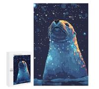 Puzzle 1000 PCS pour Adolescentes Retro Cute Seal Pixel Art Puzzle pour Adultes, Jouet, Décoration Murale, Cadeaux pour Femmes, Cadeaux Uniques pour Anniversaire Et Noël 1000 PCS