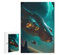 Puzzle 1000 PCS pour Adolescentes Space Station Odyssey -5 Puzzle pour Adultes, Jouet, Décoration Murale, Cadeaux pour Femmes, Cadeaux Uniques pour Anniversaire Et Noël 1000 PCS