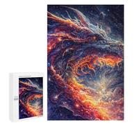 Puzzle 1000 PCS pour Adolescentes The Rainbow Dragon 2 Puzzle pour Adultes, Jouet, Décoration Murale, Cadeaux pour Femmes, Cadeaux Uniques pour Anniversaire Et Noël 1000 PCS