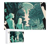 Puzzle 1000 PCS pour Adolescents Alien Encounter in The Forest Puzzle pour Adultes, Jouet, Décoration Murale, Améliore La Mémoire, Aide À Exercer Le Cerveau 1000 PCS