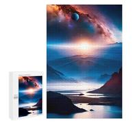 Puzzle 1000 PCS pour Adolescents Alpine Planetary Symphony Puzzles pour Adultes Jeu Familial Décoration Intérieure pour Anniversaire, Noël 1000 PCS