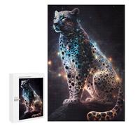 Puzzle 1000 PCS pour Adolescents Astral Leopard Puzzles pour Adultes Jeu Familial Décoration Intérieure pour Anniversaire, Noël 1000 PCS