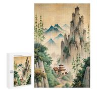 Puzzle 1000 PCS pour Adolescents Chinas Classical Paintings Puzzles pour Adultes Jeux De Détente Décoration Intérieure Cadeaux Uniques pour Anniversaire Et Noël 1000 PCS