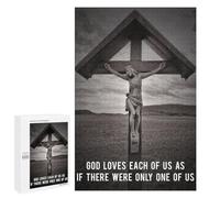 Puzzle 1000 PCS pour Adolescents Christ Quote to Remember 3 Puzzles pour Adultes Jeux De Détente Décoration Intérieure Cadeaux Uniques pour Anniversaire Et Noël 1000 PCS