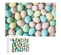 Puzzle 1000 PCS pour Adolescents Colorful Easter Eggs Background Puzzle pour Adultes, Jouet, Décoration Murale, Améliore La Mémoire, Aide À Exercer Le Cerveau 1000 PCS