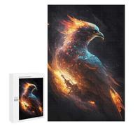 Puzzle 1000 PCS pour Adolescents Cosmic Phoenix Casse-têtes pour Adultes Jeux Relaxants Analyse Et Logique Interaction Parent-Enfant 1000 PCS