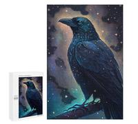 Puzzle 1000 PCS pour Adolescents Cosmic Raven Art Print-1 Casse-têtes pour Adolescents Analyse Et Logique Interaction Parent-Enfant Jeux Stimulants Jouets 1000 PCS