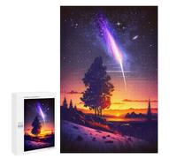 Puzzle 1000 PCS Pour Adolescents Cosmic Sunset Landscape Puzzle Pour Adultes Jouets DIY Analyse Et Logique Comme Cadeaux Pour Toute La Famille 1000 PCS