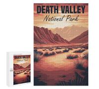 Puzzle 1000 PCS pour Adolescents Death Valley National Park Jeux De Puzzle Relaxants, Défi Difficile, Cadeaux Uniques pour Anniversaire Et Noël 1000 PCS