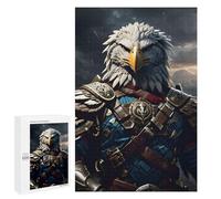 Puzzle 1000 PCS pour Adolescents Eagle Armor Fighting Puzzles pour Adultes Jeu Familial Décoration Intérieure pour Anniversaire, Noël 1000 PCS
