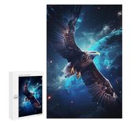 Puzzle 1000 PCS pour Adolescents Eagle in Space Puzzles pour Adultes Jeux De Détente Décoration Parfaite Interaction Parent-Enfant 1000 PCS