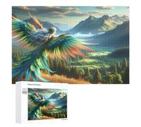 Puzzle 1000 PCS pour Adolescents Fantasy Angel Wings Nature Landscape Puzzle pour Adultes Jeu De Réflexion, Analyse Et Logique, Idéal comme Cadeau 1000 PCS