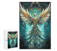 Puzzle 1000 PCS pour Adolescents Fantasy Blue Fire Phoenix Puzzle Jeux De Famille Assemblage De Motifs Cadeaux Uniques pour Anniversaire Et Noël 1000 PCS