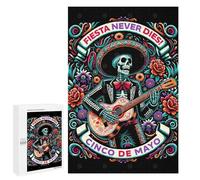 Puzzle 1000 PCS pour Adolescents Fiesta Never Dies Casse-têtes pour Adultes Jeux Relaxants Analyse Et Logique Interaction Parent-Enfant 1000 PCS