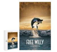 Puzzle 1000 PCS pour Adolescents Free Willy Jeux De Puzzle Relaxants, Défi Difficile, Cadeaux Uniques pour Anniversaire Et Noël 1000 PCS