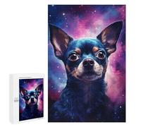 Puzzle 1000 PCS pour Adolescents Galactic Pup Portrait -5 Puzzles pour Adultes Jeu Familial Course De Vitesse Manuelle Cadeaux Anti-Stress 1000 PCS