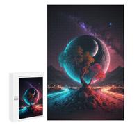 Puzzle 1000 PCS pour Adolescents Galactic Tree of Dreams -2 Puzzle Jeux De Famille Assemblage De Motifs Cadeaux Uniques pour Anniversaire Et Noël 1000 PCS