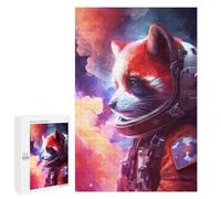 Puzzle 1000 PCS pour Adolescents Galaxy Red Panda Puzzles pour Adultes Jeu Familial Décoration Intérieure pour Anniversaire, Noël 1000 PCS