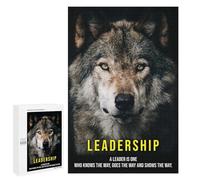 Puzzle 1000 PCS pour Adolescents Leadership Alpha Wolf Casse-têtes pour Adolescents Analyse Et Logique Interaction Parent-Enfant Jeux Stimulants Jouets 1000 PCS