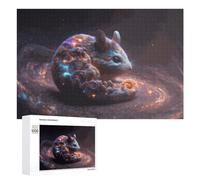 Puzzle 1000 PCS pour Adolescents Magical Cosmic Mouse Puzzle pour Adultes Jeu De Réflexion, Analyse Et Logique, Idéal comme Cadeau 1000 PCS