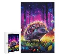 Puzzle 1000 PCS pour Adolescents Magical Forest Hedgehog Puzzle pour Adultes Jeu De Réflexion, Analyse Et Logique, Idéal comme Cadeau 1000 PCS