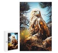 Puzzle 1000 PCS pour Adolescents Majestic Eagle Puzzles pour Adultes Jeux De Détente Décoration Intérieure Cadeaux Uniques pour Anniversaire Et Noël 1000 PCS