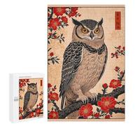 Puzzle 1000 PCS pour Adolescents Owl Bird Puzzle Jeux De Famille Assemblage De Motifs Cadeaux Uniques pour Anniversaire Et Noël 1000 PCS