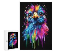 Puzzle 1000 PCS pour Adolescents Pop Art Rainbow Silkie Chi Puzzles pour Adultes Jeu Familial Décoration Intérieure pour Anniversaire, Noël 1000 PCS