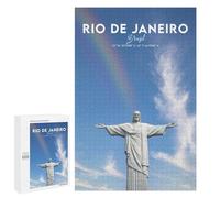 Puzzle 1000 PCS pour Adolescents Rio Puzzles pour Adultes Jeux Relaxants Décoration Intérieure Cadeaux Uniques pour Anniversaire Et Noël 1000 PCS