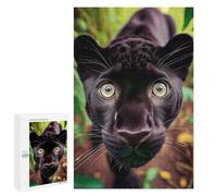 Puzzle 1000 PCS pour Adolescents Selfie of A Young Panther Jeux De Puzzle Relaxants, Défi Difficile, Cadeaux Uniques pour Anniversaire Et Noël 1000 PCS