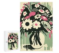 Puzzle 1000 PCS pour Adolescents Sophia Bouquet of Flowers Casse-têtes pour Adolescents Analyse Et Logique Interaction Parent-Enfant Jeux Stimulants Jouets 1000 PCS