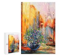 Puzzle 1000 PCS pour Adolescents Spring in Paris Casse-têtes pour Adultes Jeux Relaxants Analyse Et Logique Interaction Parent-Enfant 1000 PCS