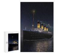 Puzzle 1000 PCS pour Adolescents The Ship That Never Sinks Puzzle Adulte Jeu Manuel Décoration Intérieure Cadeaux Uniques pour Anniversaire Et Noël 1000 PCS