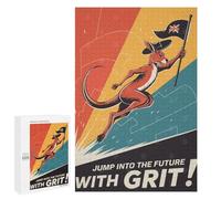 Puzzle 1000 PCS pour Adolescents Union Jack Kangaroo Jeux De Puzzle Relaxants, Défi Difficile, Cadeaux Uniques pour Anniversaire Et Noël 1000 PCS