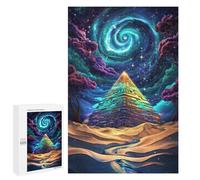 Puzzle 1000 PCS pour Adultes Cosmic Pyramid Puzzles pour Adultes - Jouets À Monter Soi-même, Amusants Et Humoristiques pour Un Anniversaire Ou Noël 1000 PCS