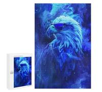 Puzzle 1000 PCS pour Adultes Eagle in Colorful Paint Puzzle pour Adultes, Jouet, Décoration Murale, Cadeau Anti-Stress 1000 PCS