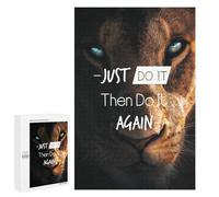 Puzzle 1000 PCS pour Adultes Just Do It Puzzle pour Adultes Jeux Relaxants Découpe De Précision Idéal comme Cadeau pour Toute La Famille 1000 PCS