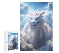 Puzzle 1000 PCS pour Adultes Mystical Cloud Dragon Puzzles pour Adultes - Jouets À Monter Soi-même, Amusants Et Humoristiques pour Un Anniversaire Ou Noël 1000 PCS