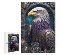 Puzzle 1000 PCS pour Adultes Steampunk Eagle Portrait Puzzle pour Adultes, Jouet, Décoration Murale, Cadeau Anti-Stress 1000 PCS