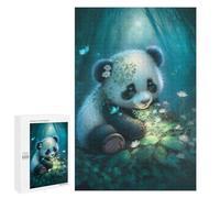 Puzzle 1000 PCS Pour Les Adolescents Panda dans Enchanted Forest Puzzle Pour Adultes Jouets DIY Analyse Et Logique Comme Cadeaux Pour Toute La Famille 1000 PCS