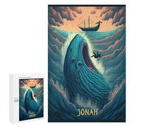 Puzzle 1000 PCS Prophet Jonah Puzzles pour Adultes Jouets Anti-Stress Vacances À La Maison Tuer Le Temps Faire Travailler Le Cerveau 1000 PCS
